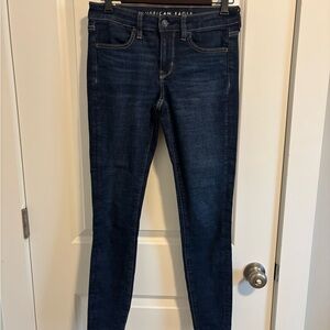 American Eagle Outfitters Women's Navy Skinny Jeans